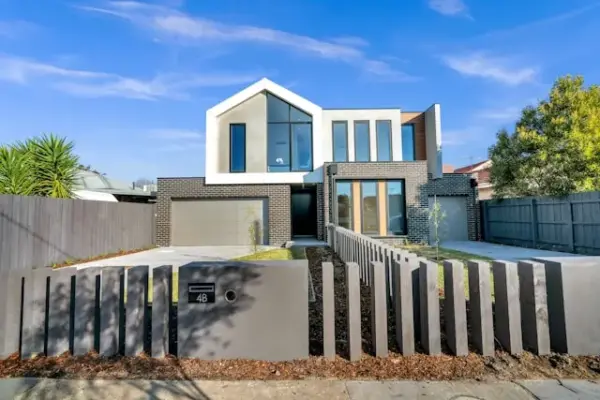 Modern house during the day